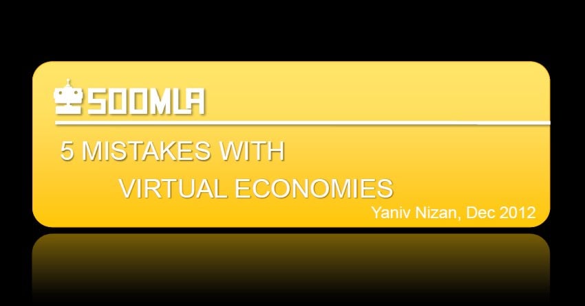 In Game Economic Problem 5 Mistakes your In-Game Economy Should Avoid
