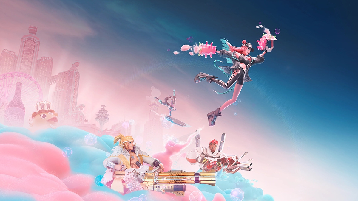 Promo image from Square Enix's Foamstars. Promo image from Square Enix's Foamstars.