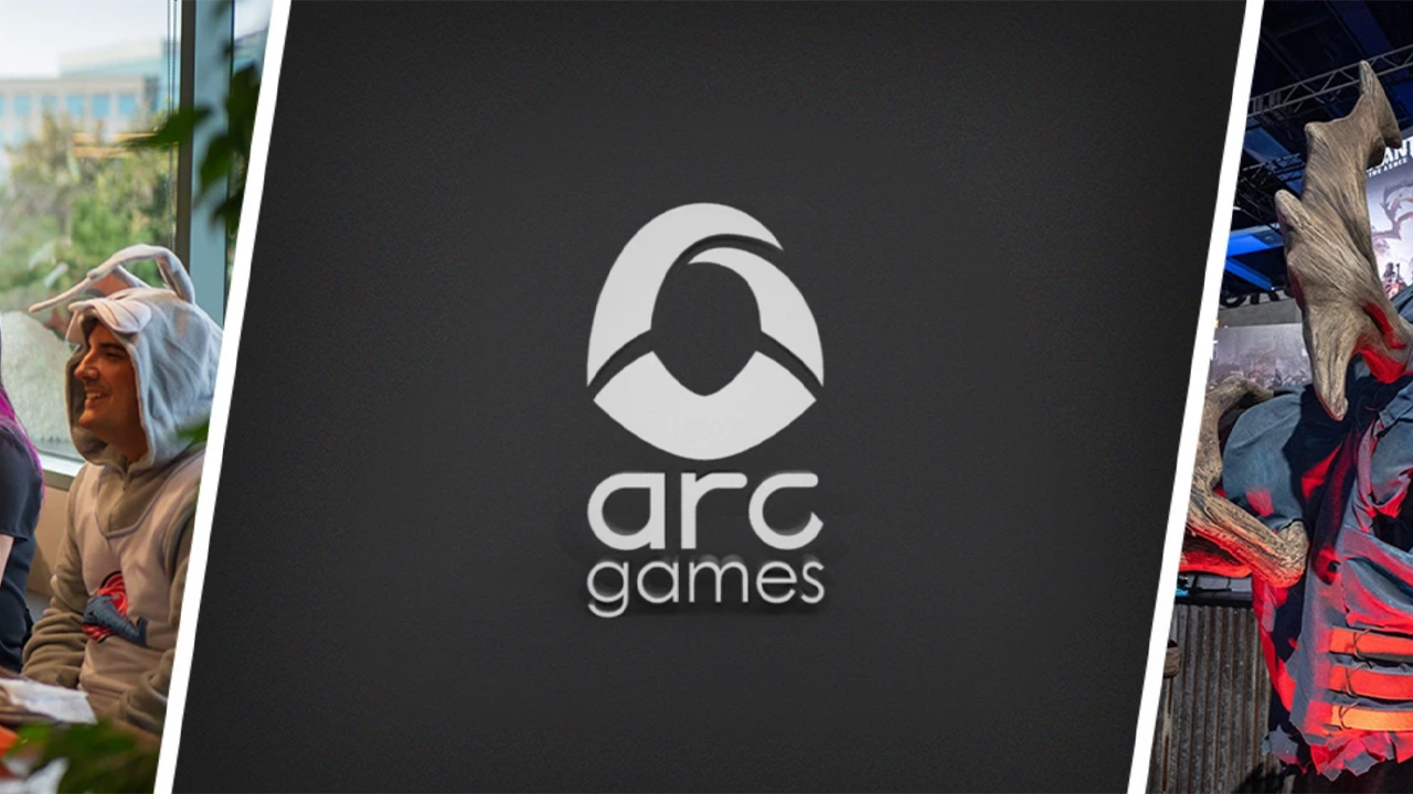 The Arc Games logo on a stylised background The Arc Games logo on a stylised background
