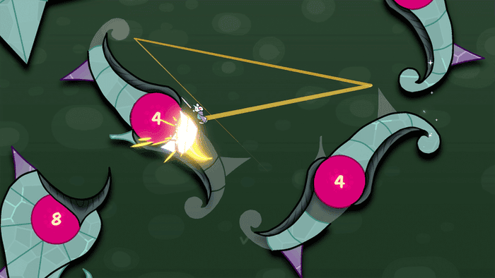 《寿破者》中的角啬弹跳动画