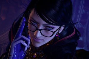 Bayonetta in a screenshot from PlatinumGames' Bayonetta 3. Bayonetta in a screenshot from PlatinumGames' Bayonetta 3.