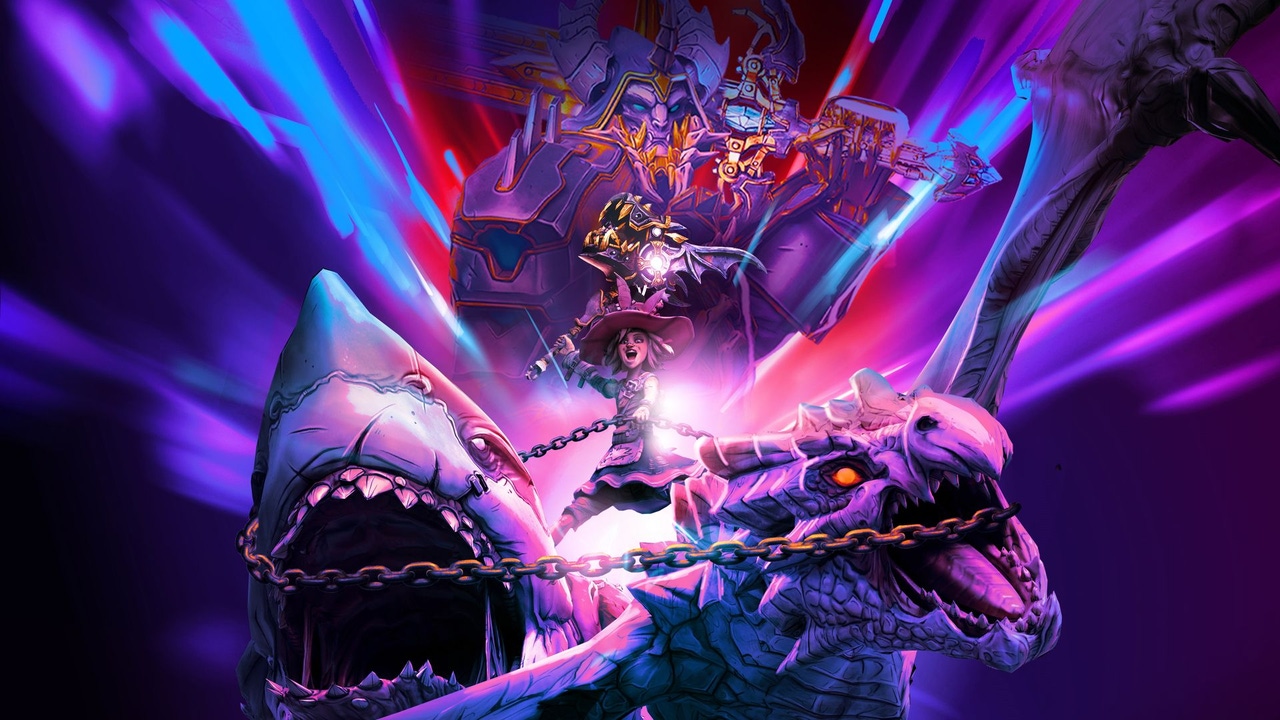 Splash art for Gearbox Software's Tiny Tina's Wonderlands. Splash art for Gearbox Software's Tiny Tina's Wonderlands.