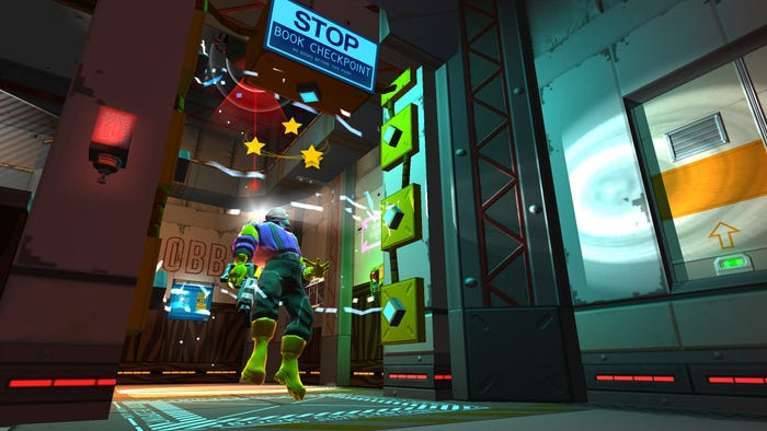 In skin deep, ‘cartoon logic’ helps players to understand complex gameplay In skin deep, ‘cartoon logic’ helps players to understand complex gameplay