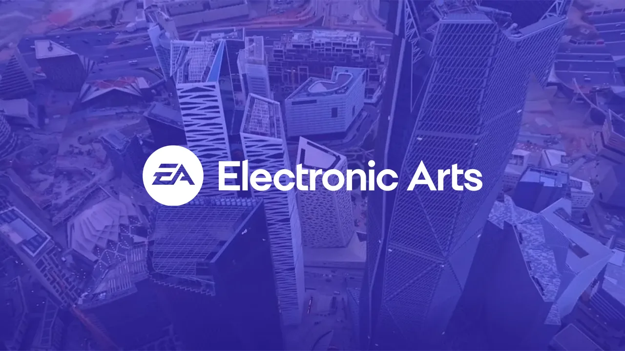 The EA logo overlaid on a photograph of the Saudi skyline The EA logo overlaid on a photograph of the Saudi skyline