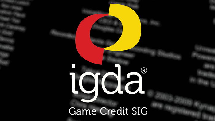 The IGDA Game Credits SIG logo