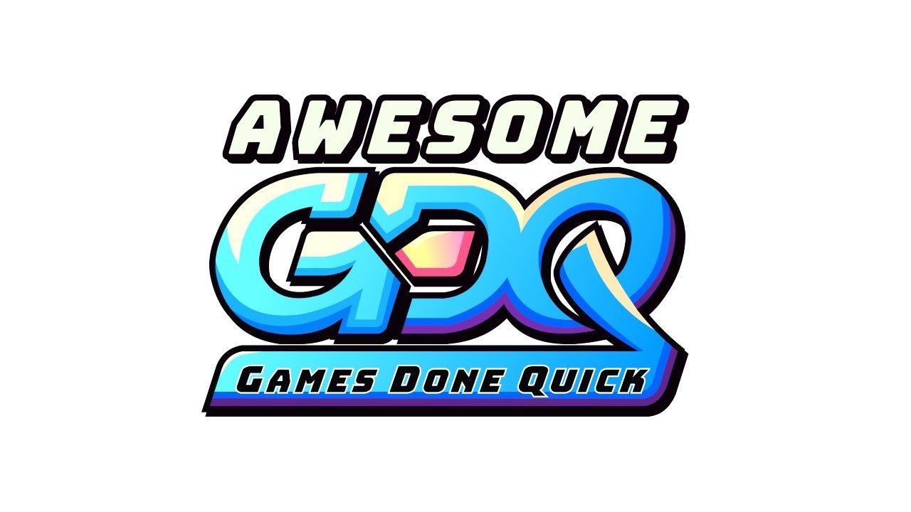 Logo for Awesome Games Done Quick. Logo for Awesome Games Done Quick.