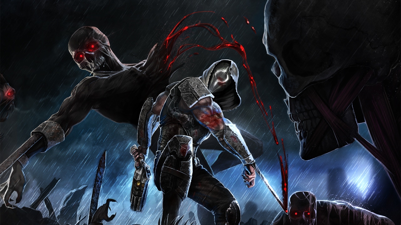 Key art for Killpixel's Wrath: Aeon of Ruin. Key art for Killpixel's Wrath: Aeon of Ruin.
