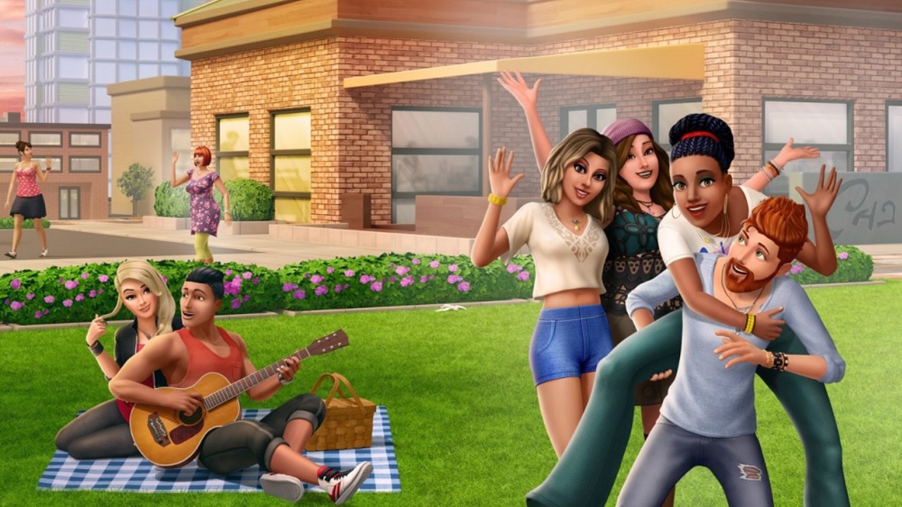 Key art for The Sims Mobile. Key art for The Sims Mobile.