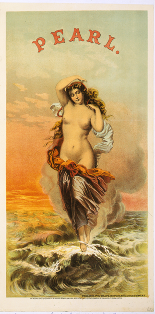 19th century trade card for Pearl Tobacco