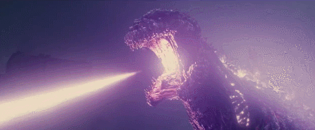 Shin Godzilla blowing fire
