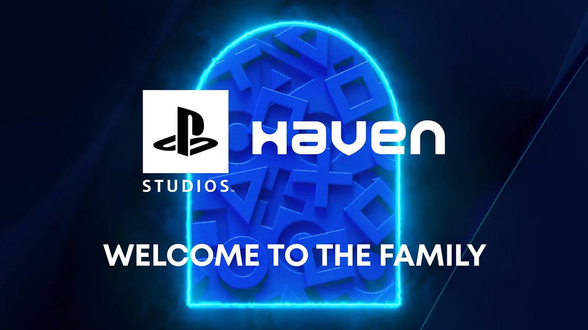 Haven Studios Logo Featuring PlayStation Colors