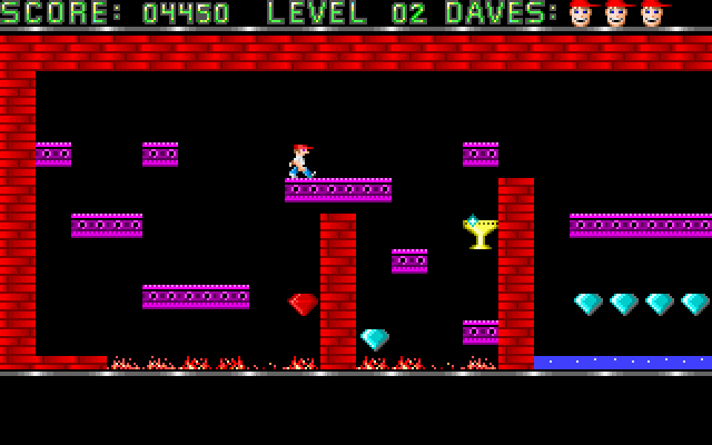 Image result for DANGEROUS DAVE 1