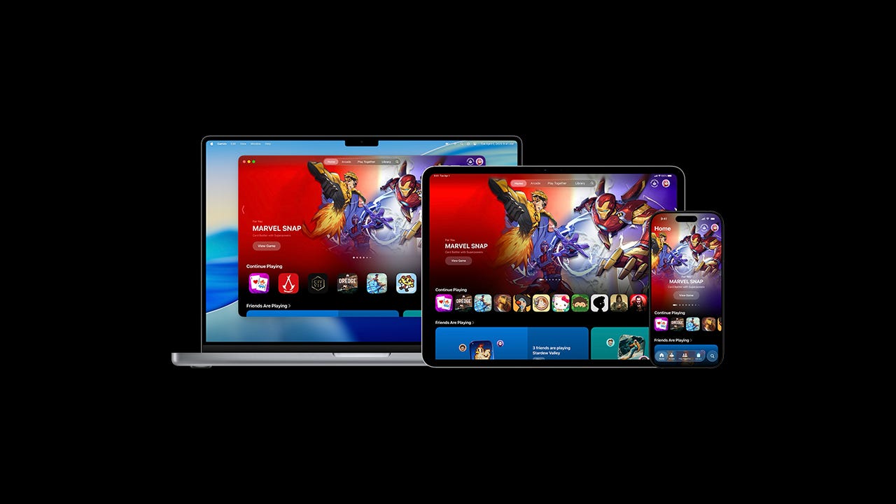 苹果推出全新游戏应用Apple Games,提升游戏发现性和玩家互动