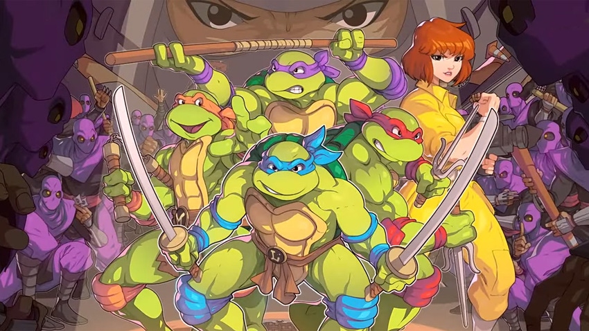 Cover art for Tribute Games' Ninja Turtles: Shredder's Revenge.