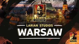 The Larian Studios Warsaw logo