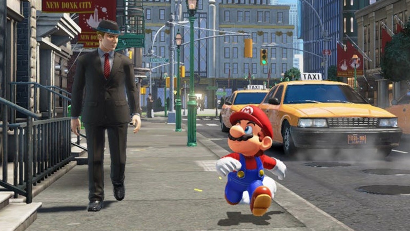 A screenshot of Super Mario Odyssey A screenshot of Super Mario Odyssey