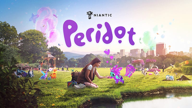 《Peridot》游戏中的可爱虚拟宠物