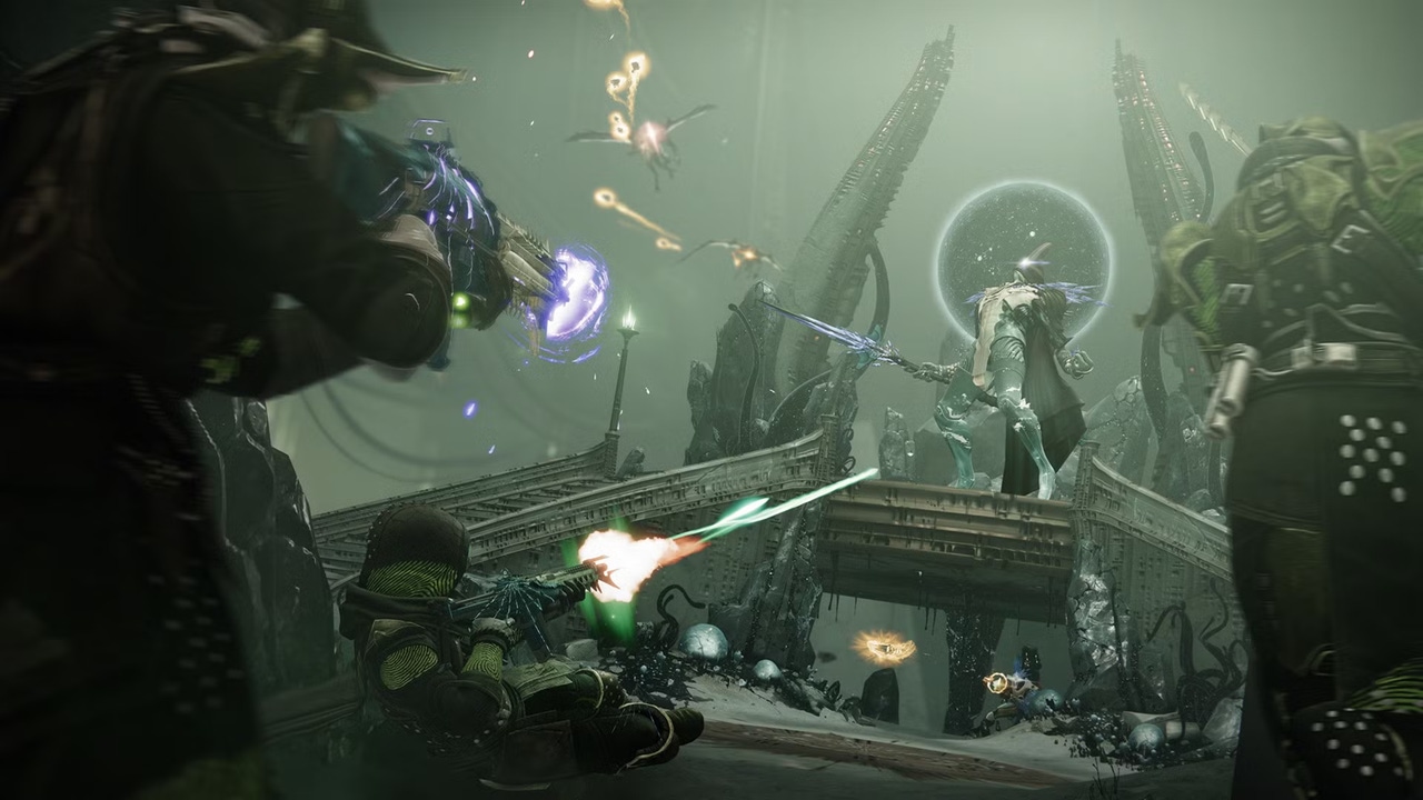 Guardians vs. the Hive in Destiny 2: Heresy. Guardians vs. the Hive in Destiny 2: Heresy.