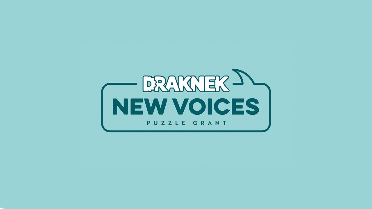 The Draknek New Voices Puzzle Grant logo The Draknek New Voices Puzzle Grant logo