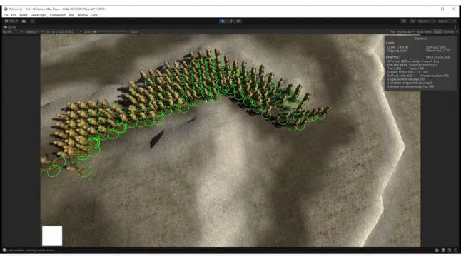 Ground Effect Rts RTS Unit Group Movement: Deterrence - Video Devlog 5