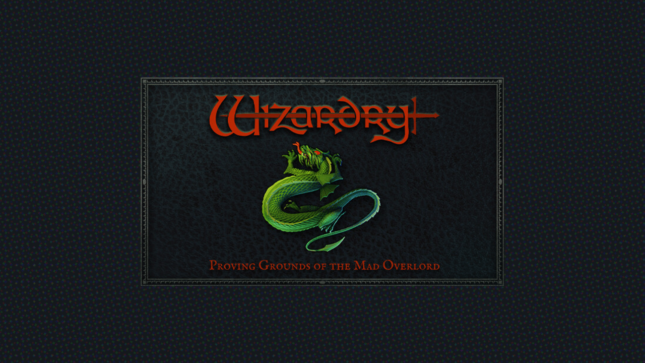 The Wizardry logo (a green serpent) taken from key artwork for Wizardry: Proving Grounds of the Mad Overlord The Wizardry logo (a green serpent) taken from key artwork for Wizardry: Proving Grounds of the Mad Overlord