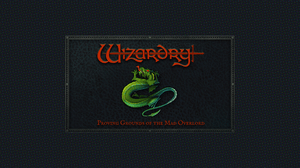 The Wizardry logo (a green serpent) taken from key artwork for Wizardry: Proving Grounds of the Mad Overlord The Wizardry logo (a green serpent) taken from key artwork for Wizardry: Proving Grounds of the Mad Overlord