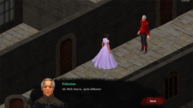Interacting with the World of Elsinore