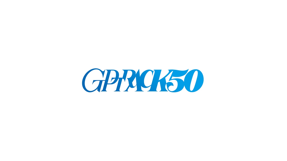 The GPTRACK50 logo The GPTRACK50 logo