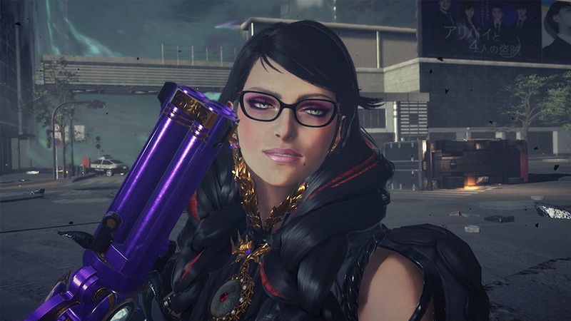 Bayonetta in a screenshot from PlatinumGames' Bayonetta 3. Bayonetta in a screenshot from PlatinumGames' Bayonetta 3.