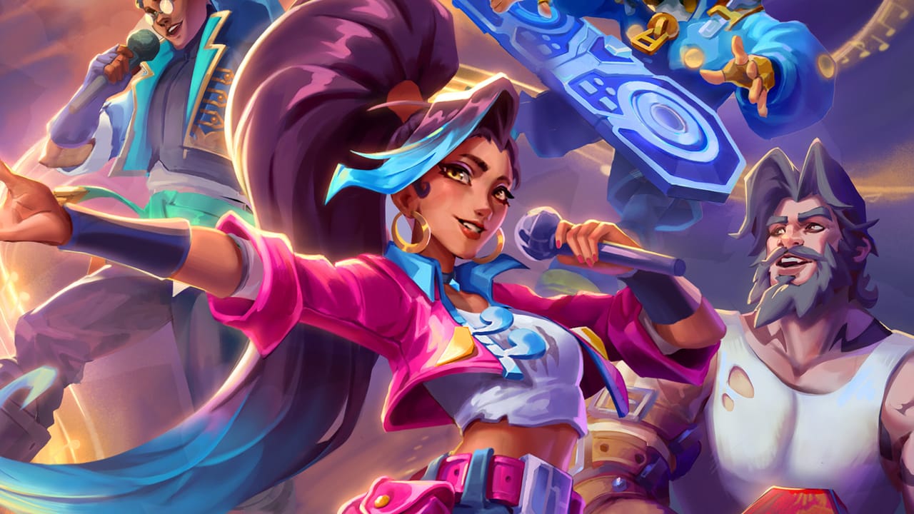 Key art from People of Note. Pop star player character Cadence belts out a song. Key art from People of Note. Pop star player character Cadence belts out a song.