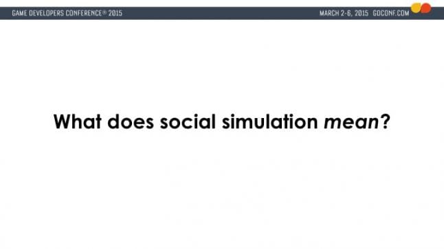 Social Light Simulate Thinking About People: Designing Games for Social Simulation