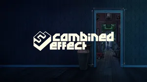 The Combined Effect logo overlaid on key artwork for Blue Prince The Combined Effect logo overlaid on key artwork for Blue Prince