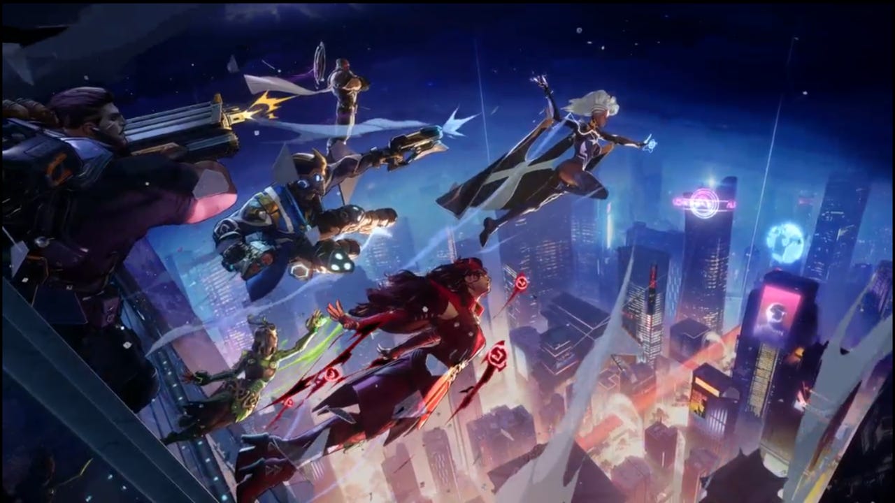Marvel Rivals游戏宣传图