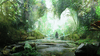 Artwork for Ashes of Creation showing a magic-user standing in a verdant forest Artwork for Ashes of Creation showing a magic-user standing in a verdant forest