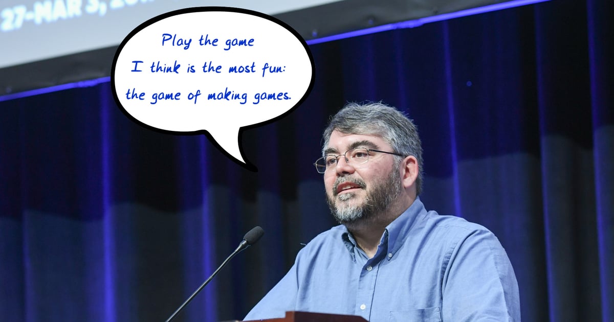 Raph Koster wants developers to get back to 'the game of making games'