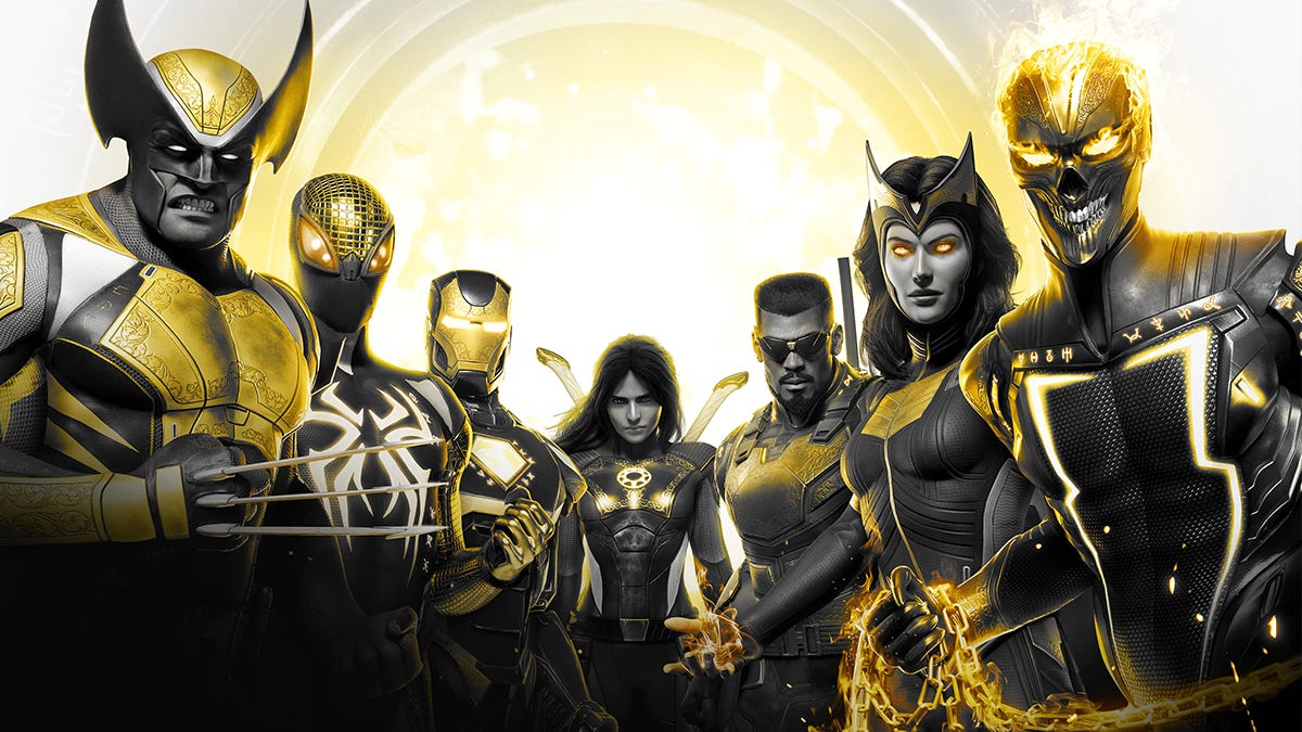 Marvel游戏封面,代表最新游戏推出