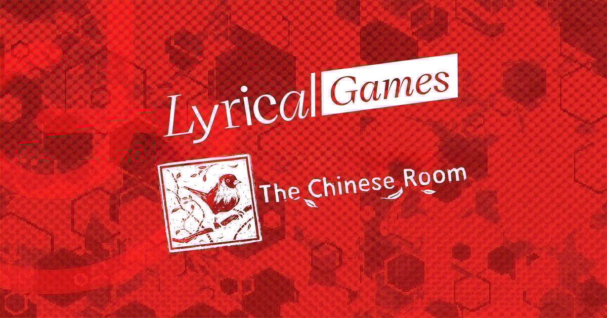 Lyrical Games announces full-financing publishing deal with The Chinese Room
