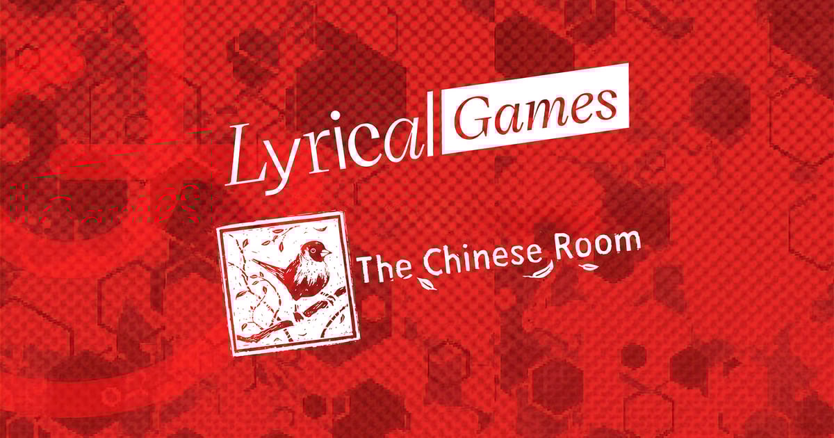 Lyrical Games announces full-financing publishing deal with The Chinese Room