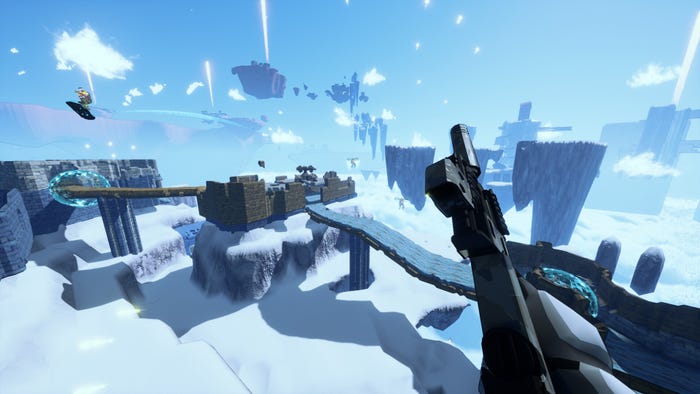 《Echo Point Nova》游戏画面,展示流畅的移动效果