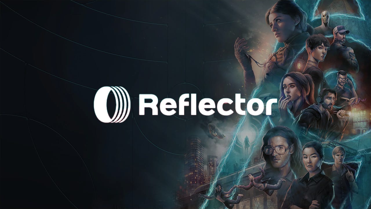 Reflector 游戏开发工作室标志与公司Logo
