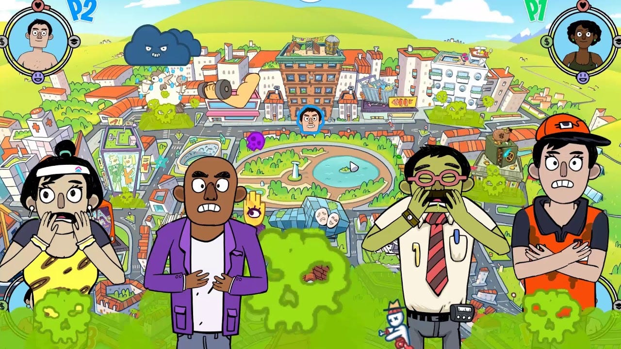 No Time to Relax游戏截图,展示游戏界面和玩家互动