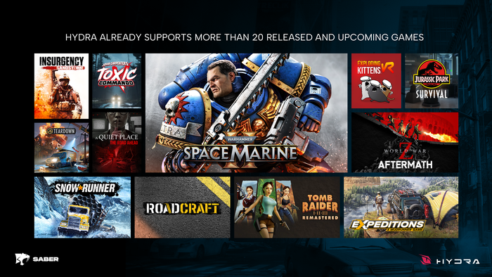 Warhammer 40k: Space Marine key art and logo, with other saber games and logos Warhammer 40k: Space Marine key art and logo, with other saber games and logos