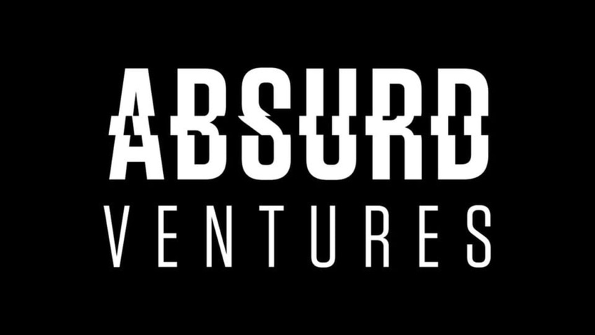 Logo for transmedia company Absurd Ventures.