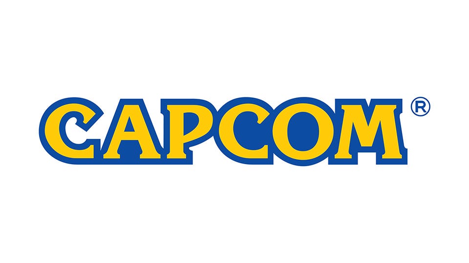 The logo for Capcom. The logo for Capcom.