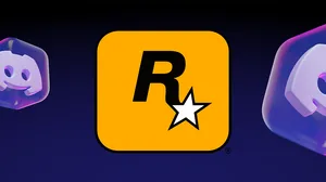 The Rockstar Games logo overlaid on artwork featuring the Discord logo The Rockstar Games logo overlaid on artwork featuring the Discord logo