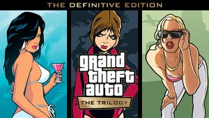Key art for the Grand Theft Auto Trilogy: Definitive Edition. Key art for the Grand Theft Auto Trilogy: Definitive Edition.