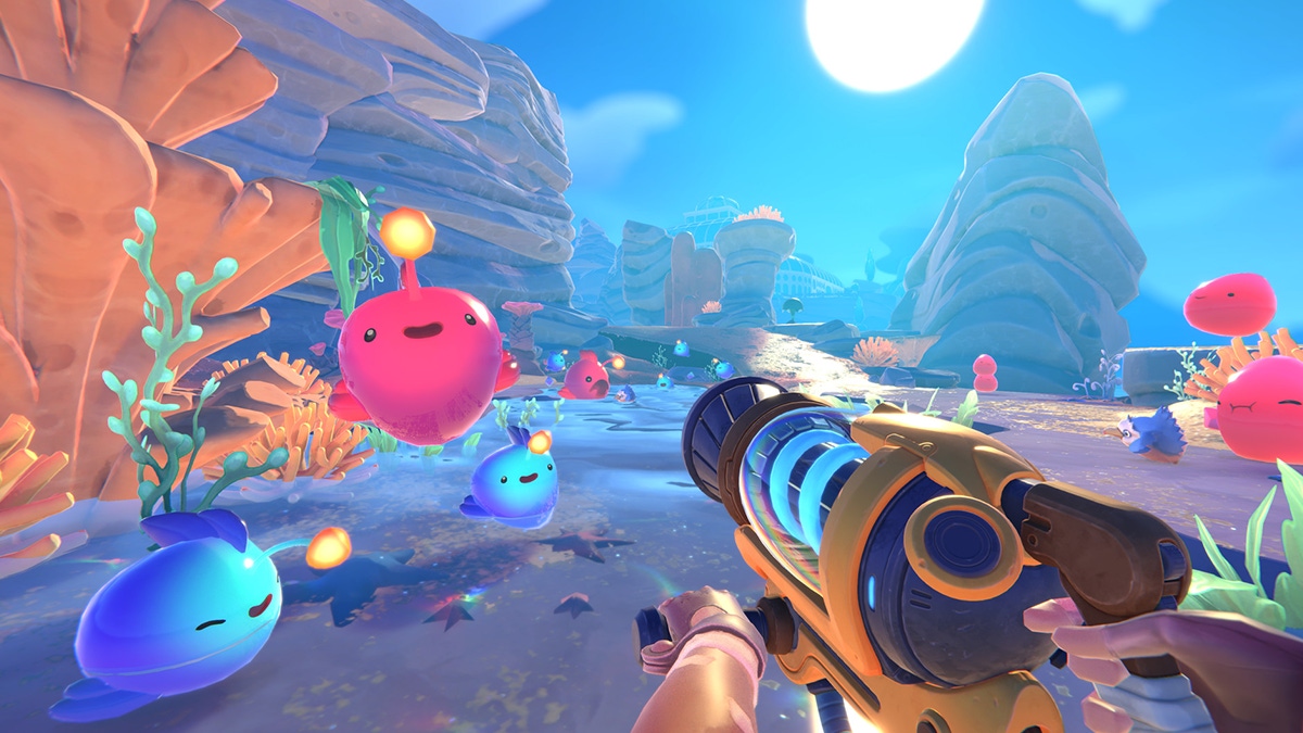 A screenshot from Slime Rancher 2 A screenshot from Slime Rancher 2