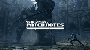 The Patch Notes logo (white) overlaid on a screenshot from Bluepoint's remake of Demon's Souls The Patch Notes logo (white) overlaid on a screenshot from Bluepoint's remake of Demon's Souls