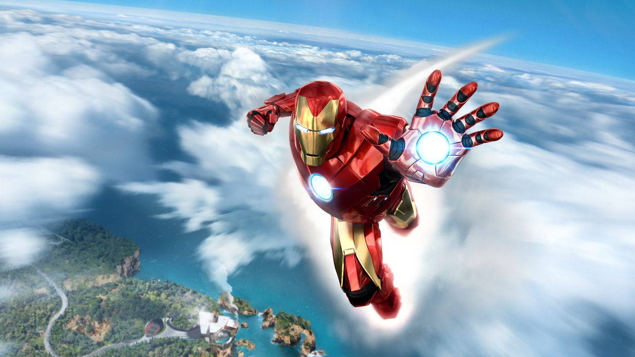 Cover art for Camouflaj's Marvel's Iron Man VR. Cover art for Camouflaj's Marvel's Iron Man VR.