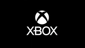 The Xbox logo on a black background